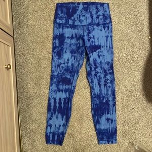 Lululemon align tie dye leggings